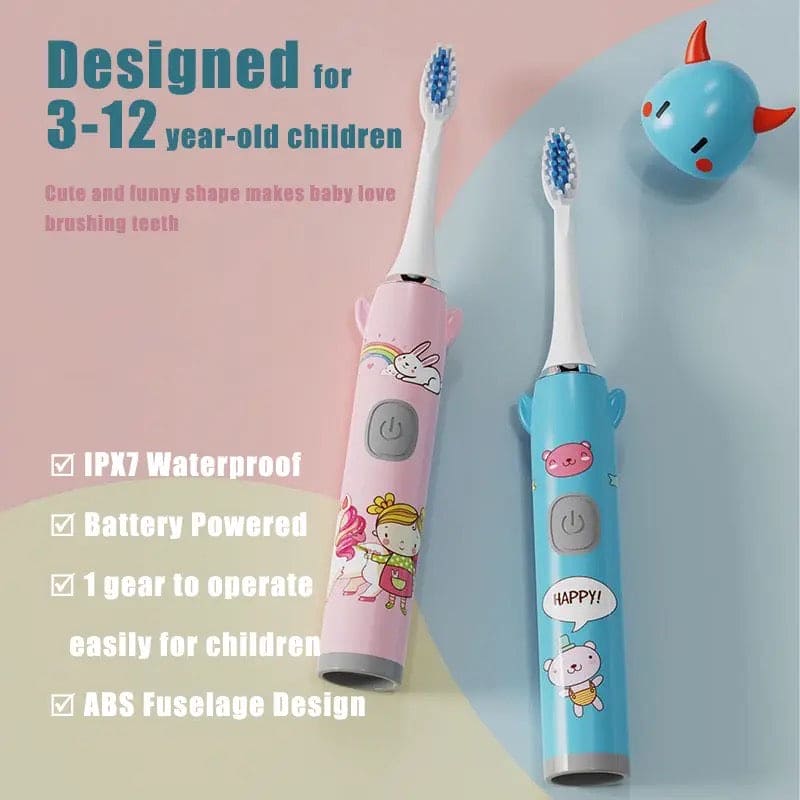 Children's Cartoon Electric Toothbrush Velora