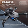 DRONE S+ 6K Electric Tuning Dual-Camera Drone With 360° Laser Obstacle Avoidance, GPS Automatic Return, Perfect Aerial Photography Tool For Beginners With Zero Threshold Velora