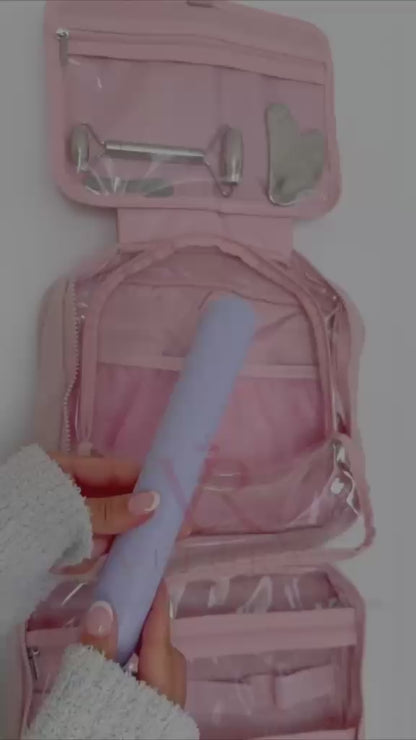 Large Hanging Travel Toiletry Bag – Waterproof Cosmetic & Makeup Organizer ©